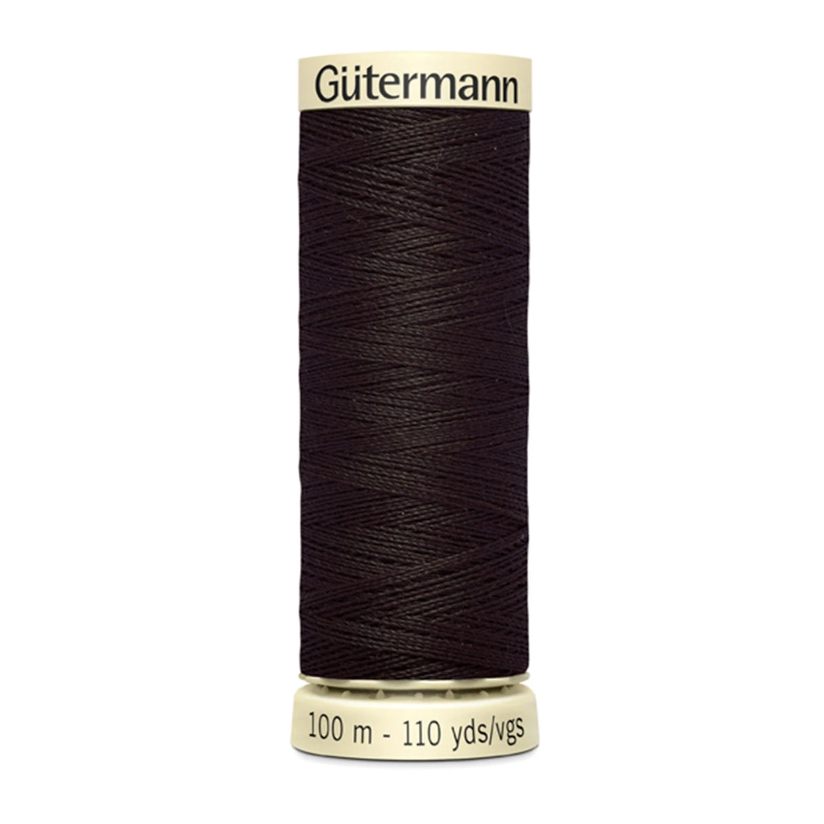 Gutermann 596 BROWN Sew-all Polyester All Purpose Thread 100m/110yds