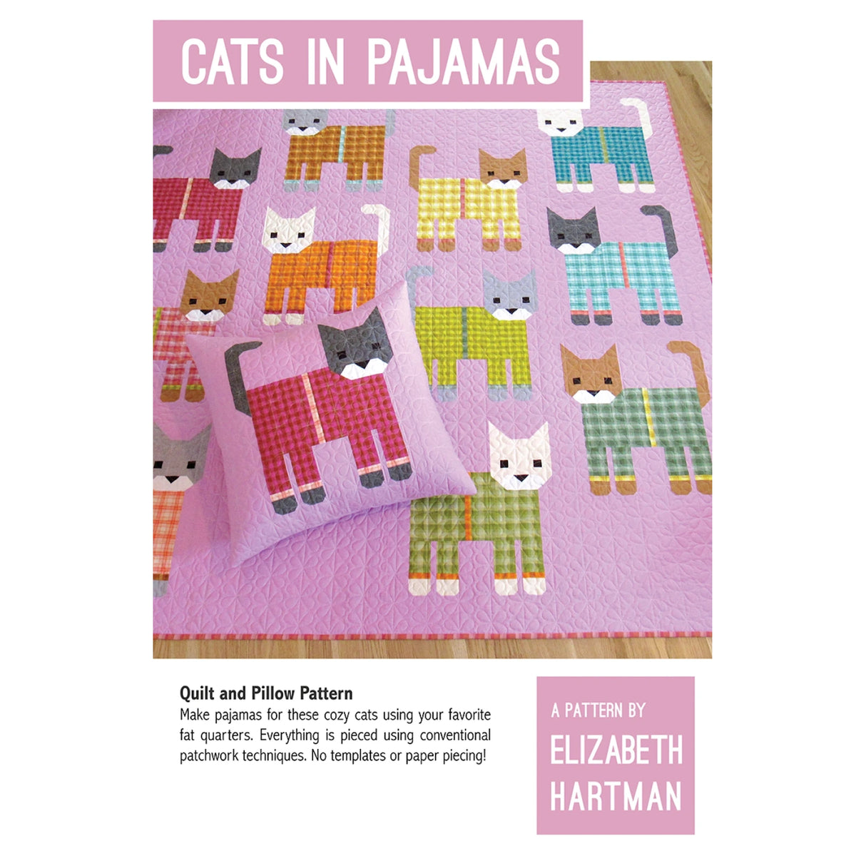 Cats in Pajamas Quilt Pattern