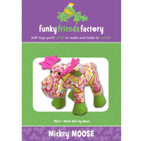 Mickey Moose Stuffie Sewing Pattern