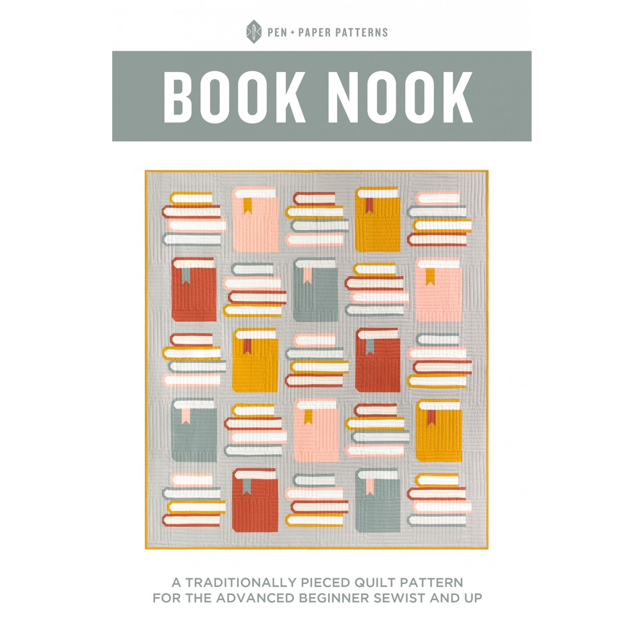 Book Nook Quilt Pattern by Pen & Paper Patterns | Apothecary Fabrics