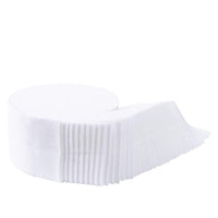 Riley Blake WHITE Confetti Cottons Basics 2-1/2" Rolie Polie