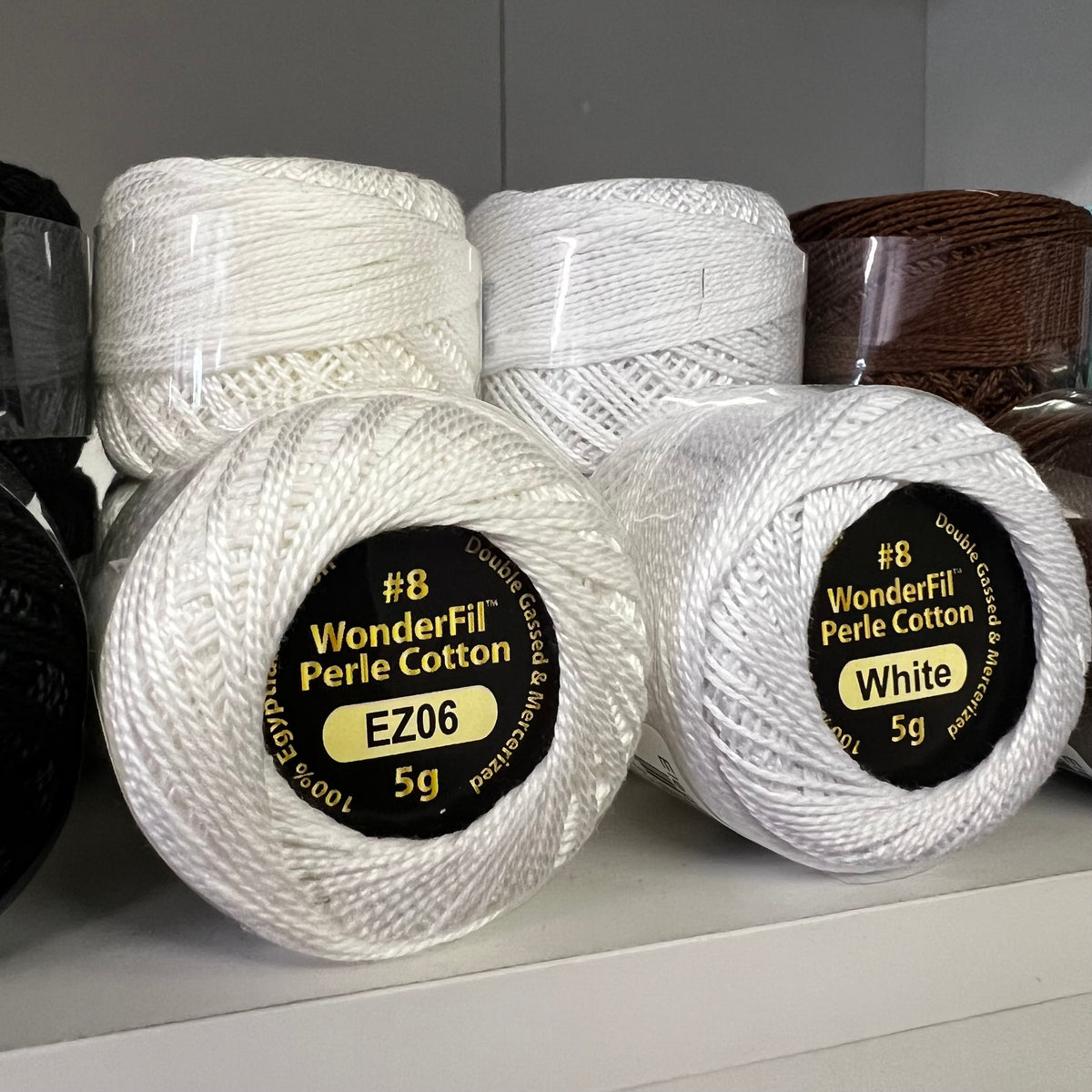 Eleganza 8wt Solid Perle Cotton Thread 42 yd