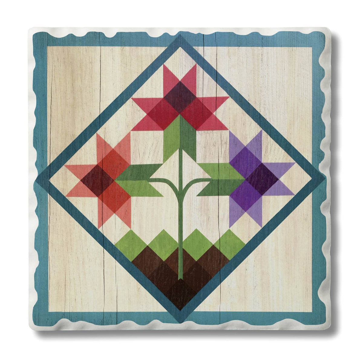 Barn Quilts Coasters | 12 Designs