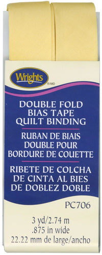 Double Fold Quilt Binding | 7/8" x 3yd | Choose Your Color