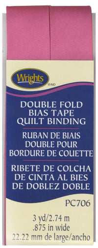 Double Fold Quilt Binding | 7/8" x 3yd | Choose Your Color
