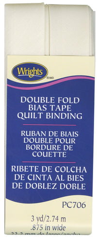 Double Fold Quilt Binding | 7/8" x 3yd | Choose Your Color