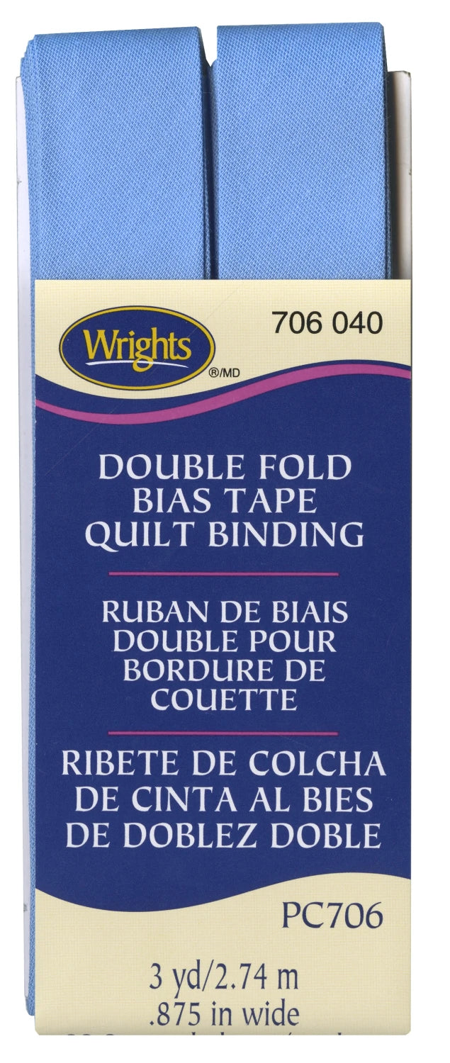 Double Fold Quilt Binding | 7/8" x 3yd | Choose Your Color