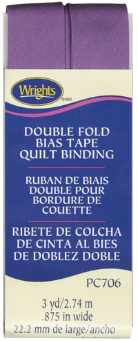 Double Fold Quilt Binding | 7/8" x 3yd | Choose Your Color