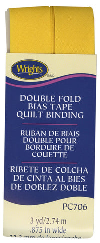Double Fold Quilt Binding | 7/8" x 3yd | Choose Your Color