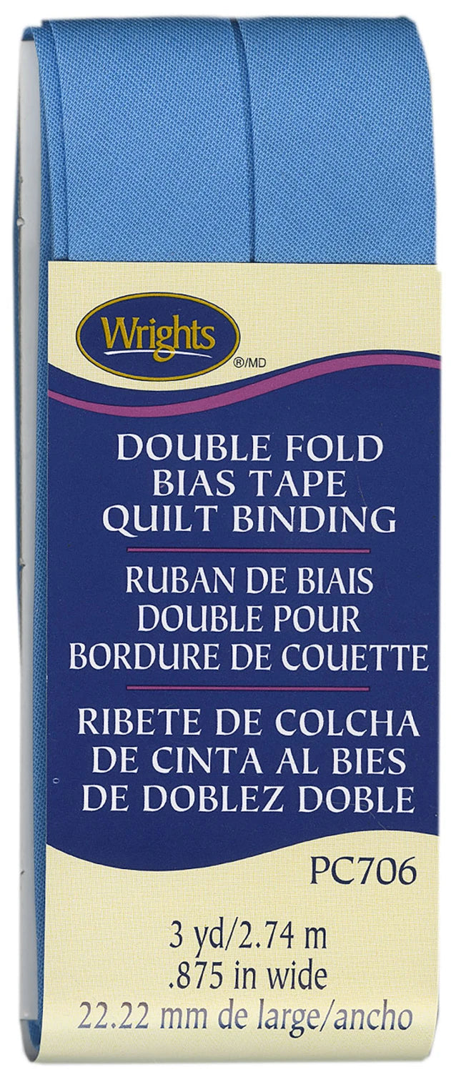 Double Fold Quilt Binding | 7/8" x 3yd | Choose Your Color