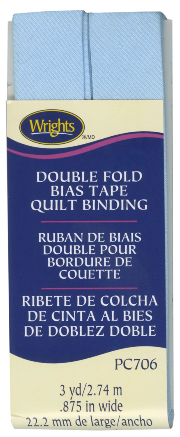 Double Fold Quilt Binding | 7/8" x 3yd | Choose Your Color
