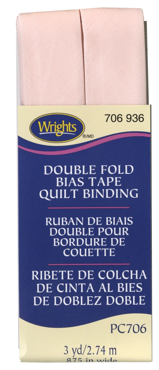 Double Fold Quilt Binding | 7/8" x 3yd | Choose Your Color