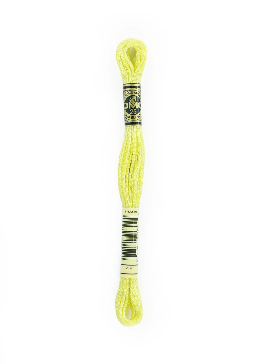 DMC 11 Light Tender Green 6 Strand Embroidery Floss DMC #117UA-11