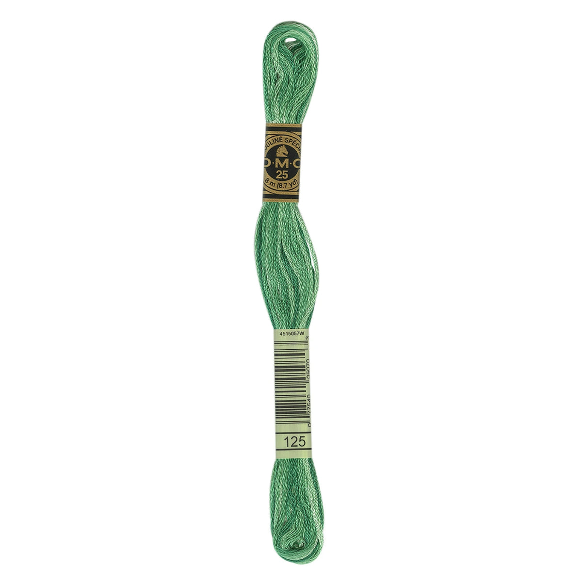 DMC 125 Variegated Seafoam Green 6 Strand Embroidery Floss DMC #117UA-125