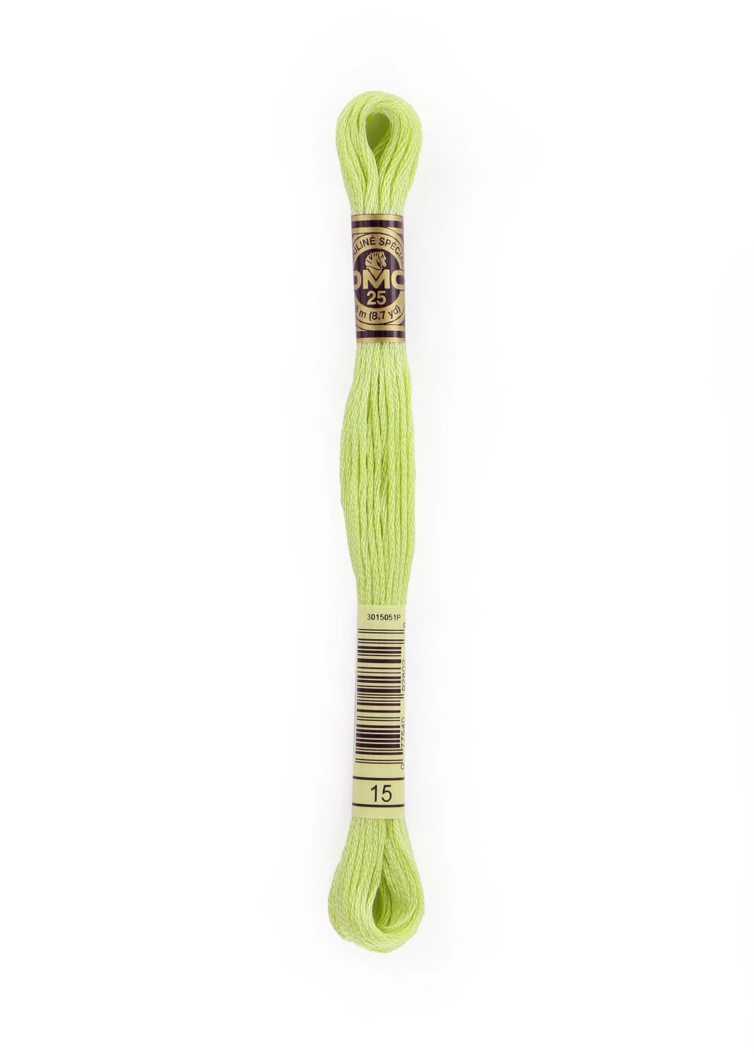 DMC 15 Apple Green 6 Strand Embroidery Floss DMC #117UA-15
