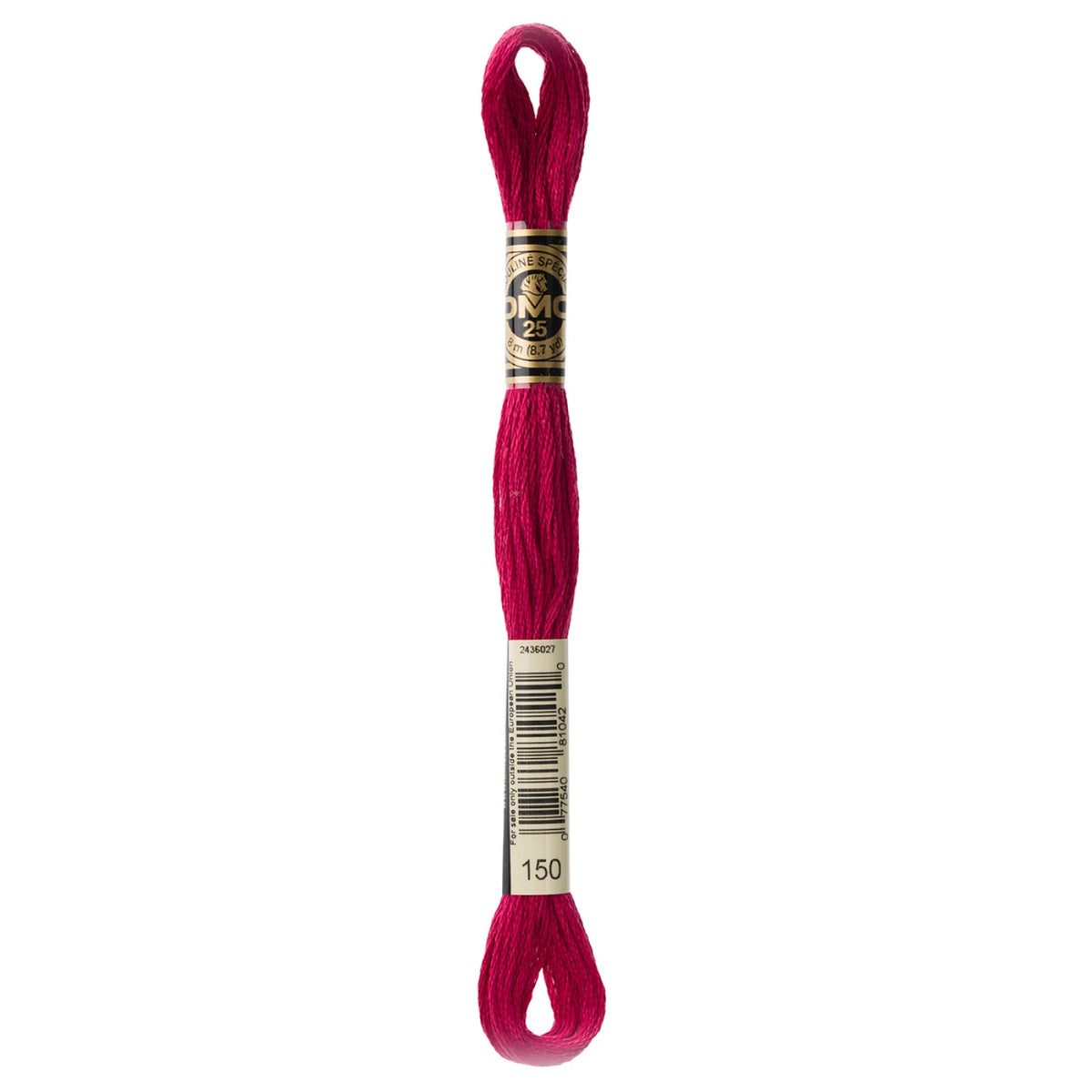 DMC 150 Ultra Very Dark Dusty Rose 6 Strand Embroidery Floss DMC #117UA-150