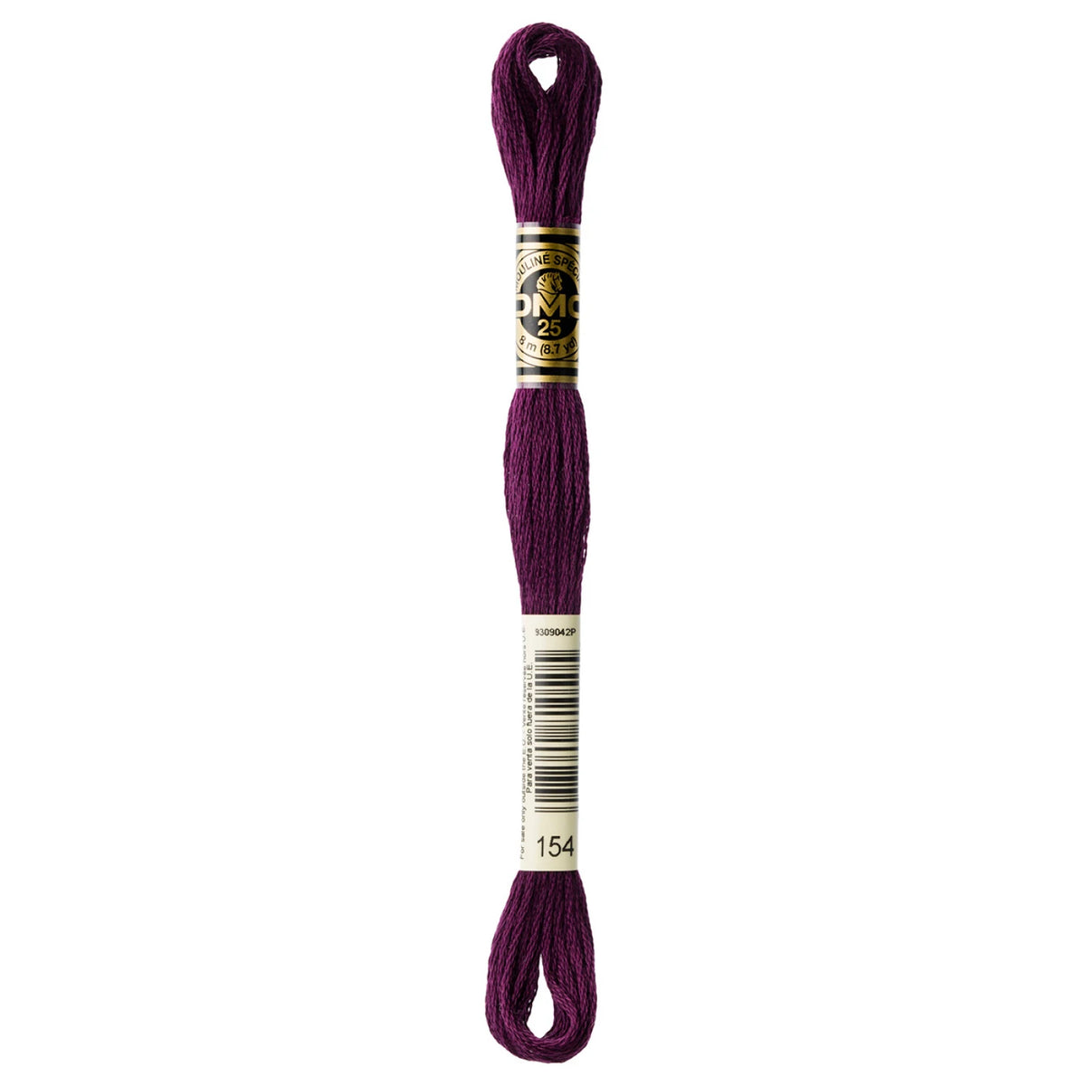 DMC 154 Very Dark Grape 6 Strand Embroidery Floss DMC #117UA-154
