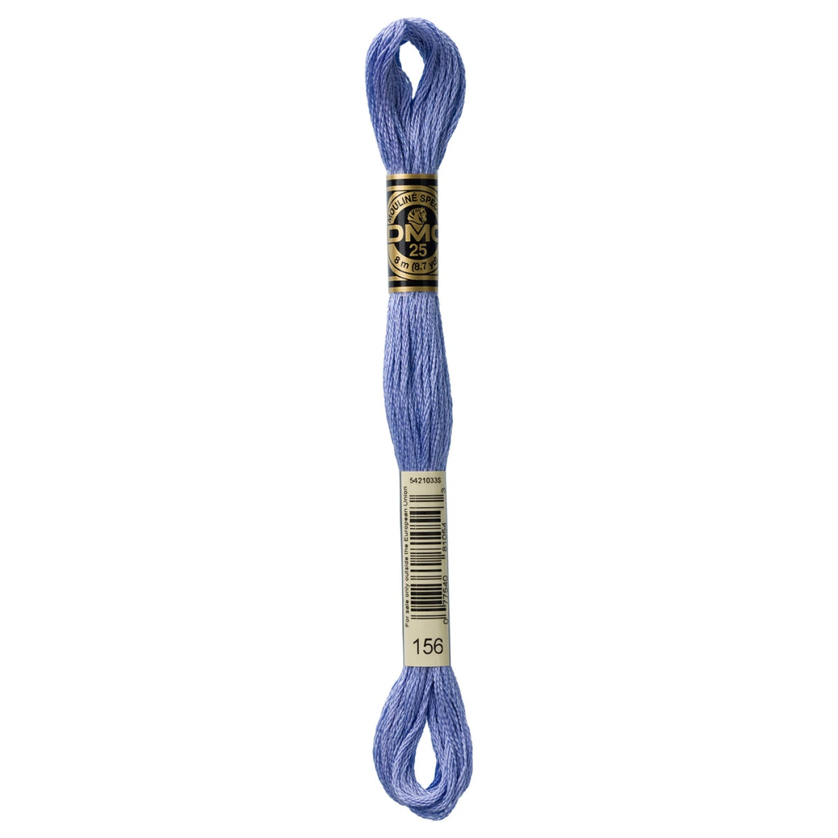 DMC 156 Medium Light Blue Violet 6 Strand Embroidery Floss DMC #117UA-156