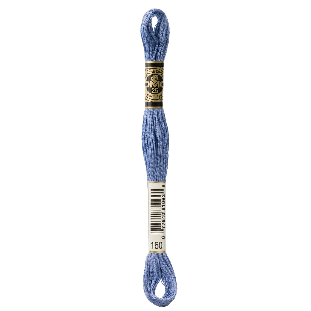 DMC 160 Medium Gray Blue 6 Strand Embroidery Floss DMC #117UA-160