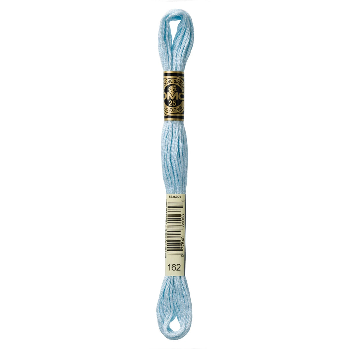 DMC 162 Ultra Very Light Blue 6 Strand Embroidery Floss DMC #117UA-162