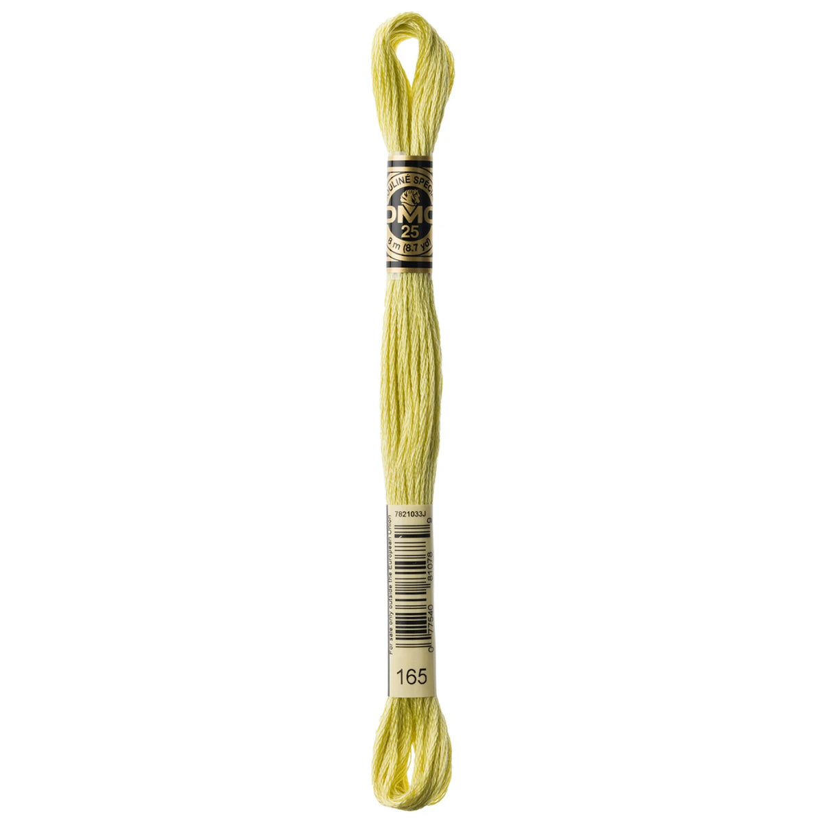 DMC 165 Very Light Moss Green 6 Strand Embroidery Floss DMC #117UA-165