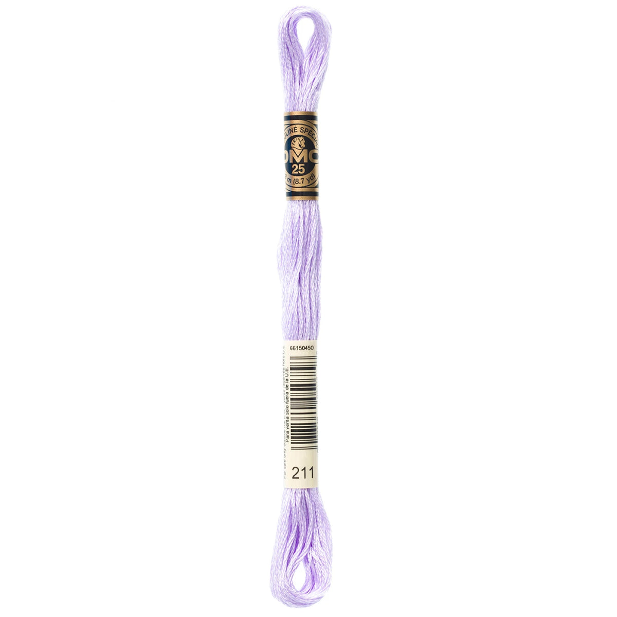 DMC 211 Light Lavender 6 Strand Embroidery Floss DMC #117UA-211