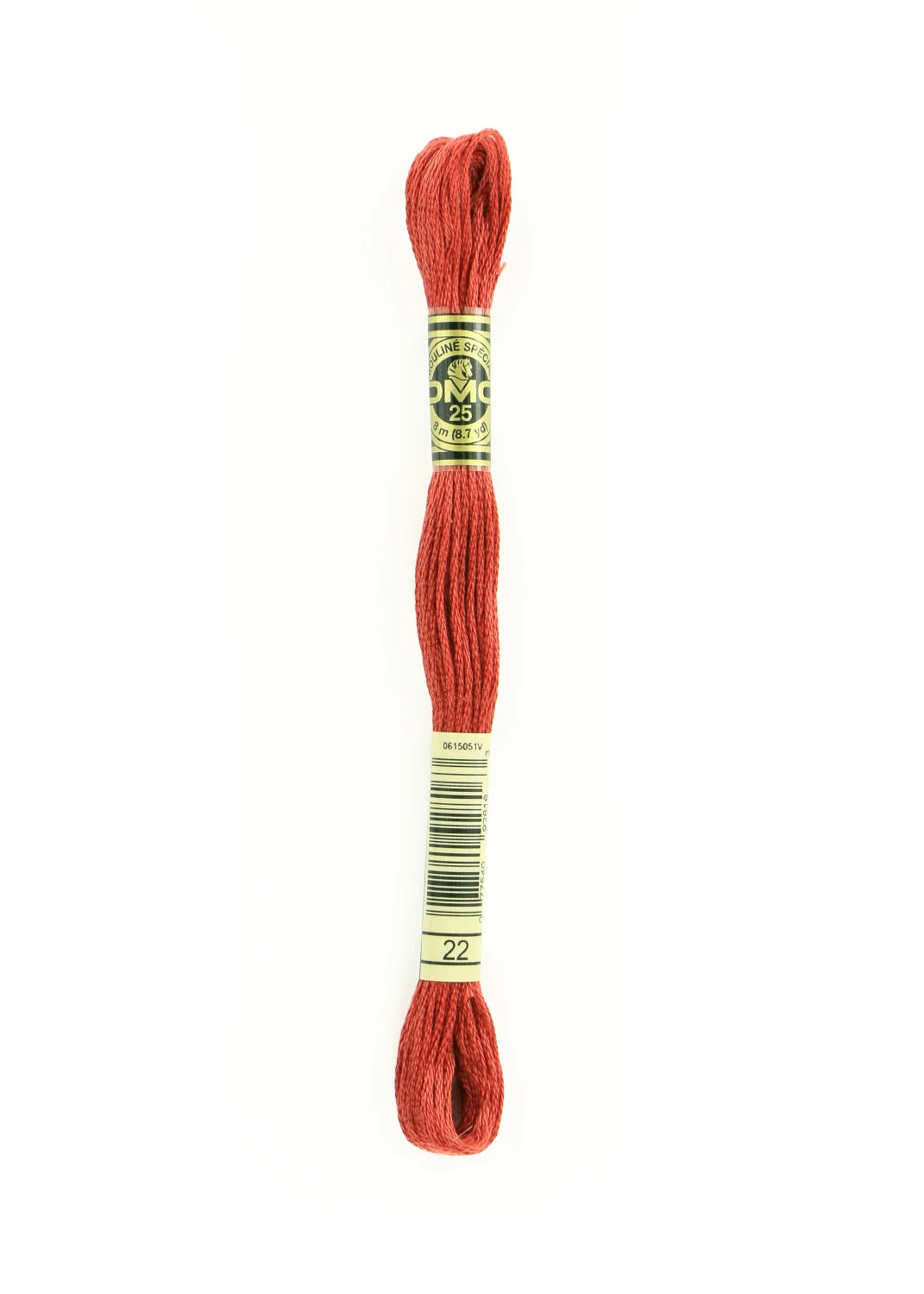 DMC 22 Alizarin 6 Strand Embroidery Floss DMC #117UA-22