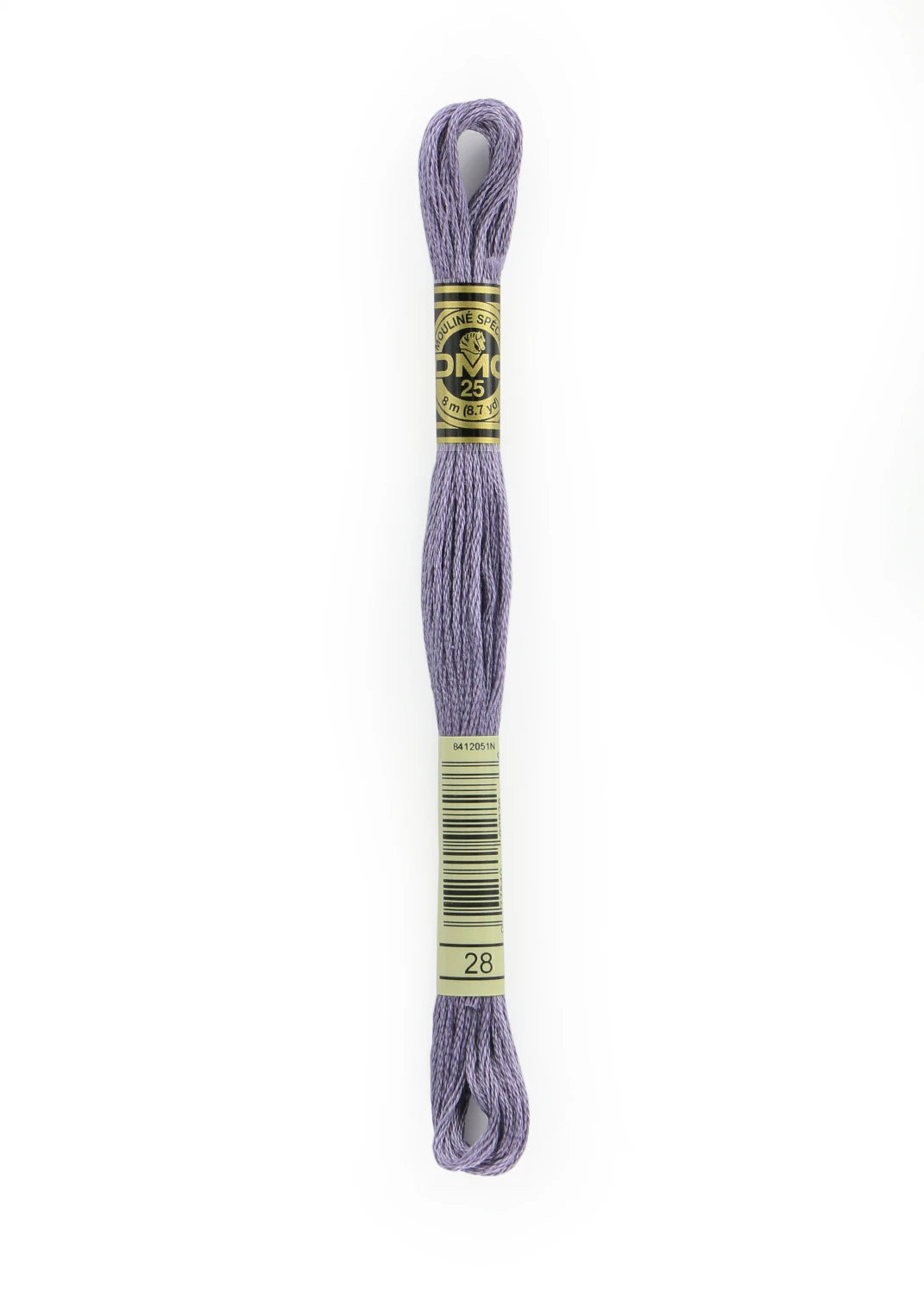 DMC 28 Medium Light Eggplant 6 Strand Embroidery Floss DMC #117UA-28