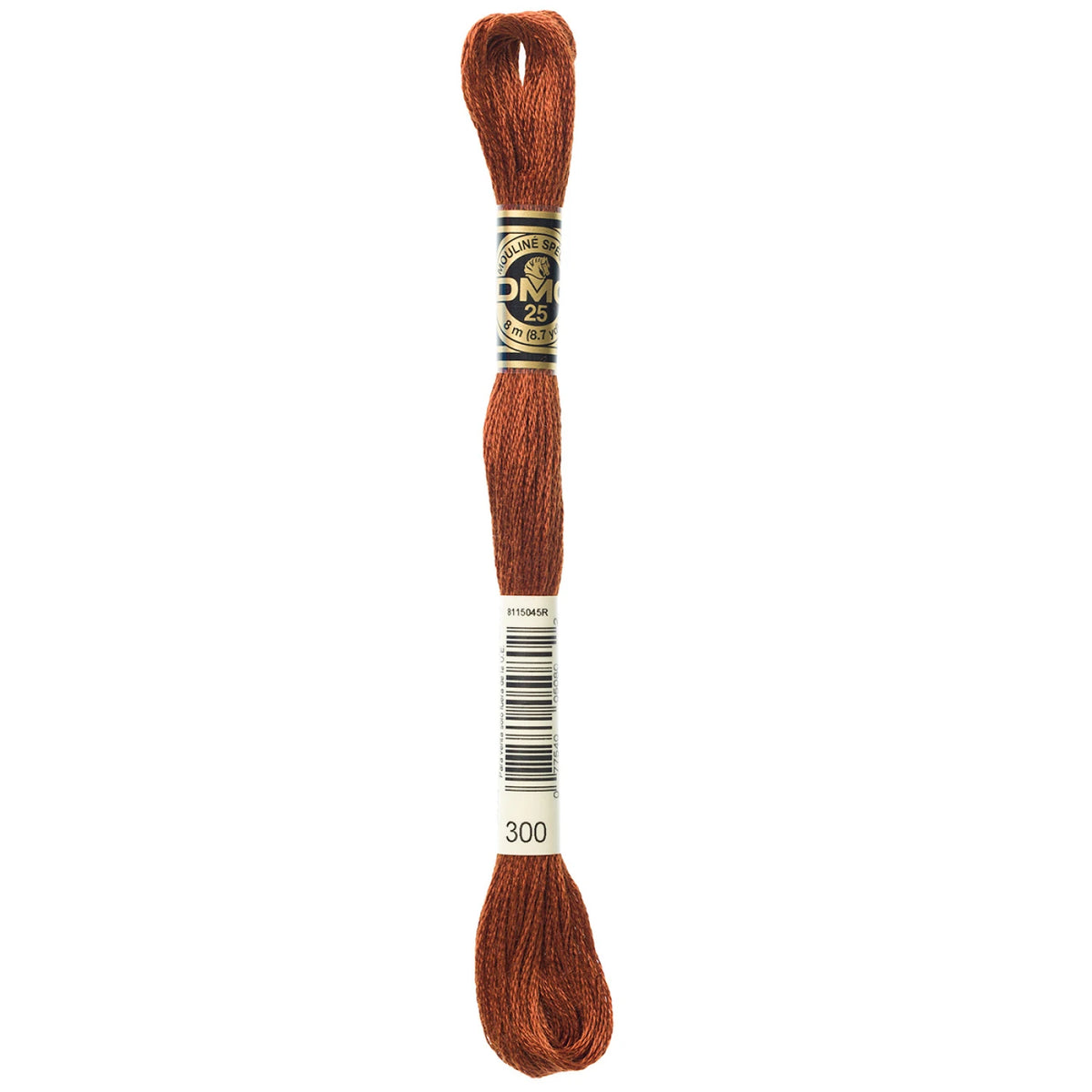 DMC 300 Very Dark Mahogany 6 Strand Embroidery Floss DMC #117UA-300