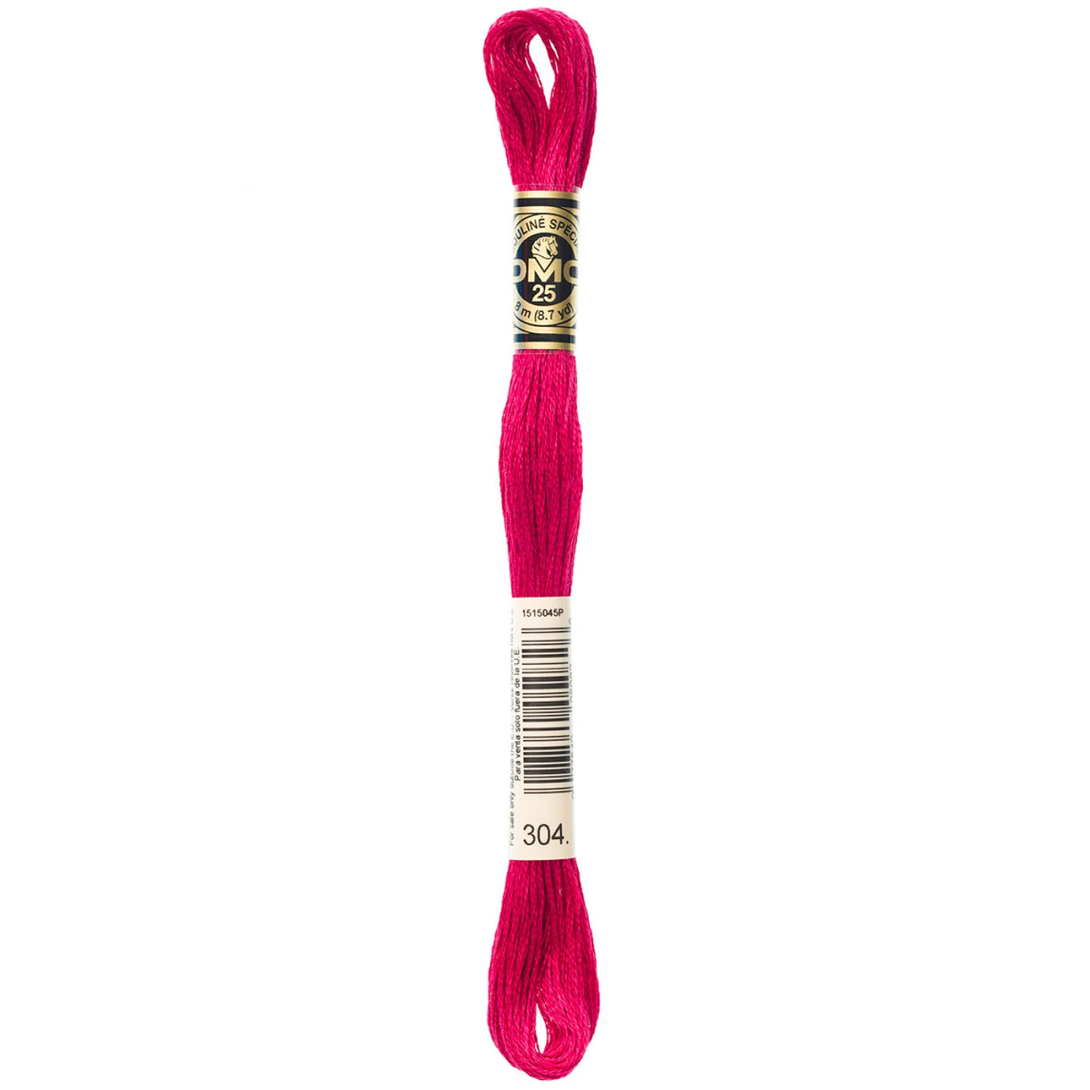 DMC 304 Medium Red 6 Strand Embroidery Floss DMC #117UA-304