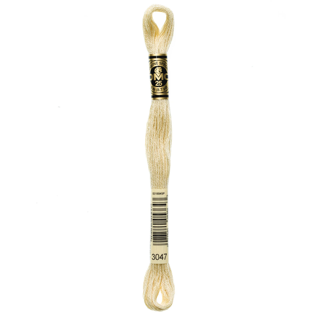 DMC 3047 Light Yellow Beige 6 Strand Embroidery Floss DMC #117UA-3047