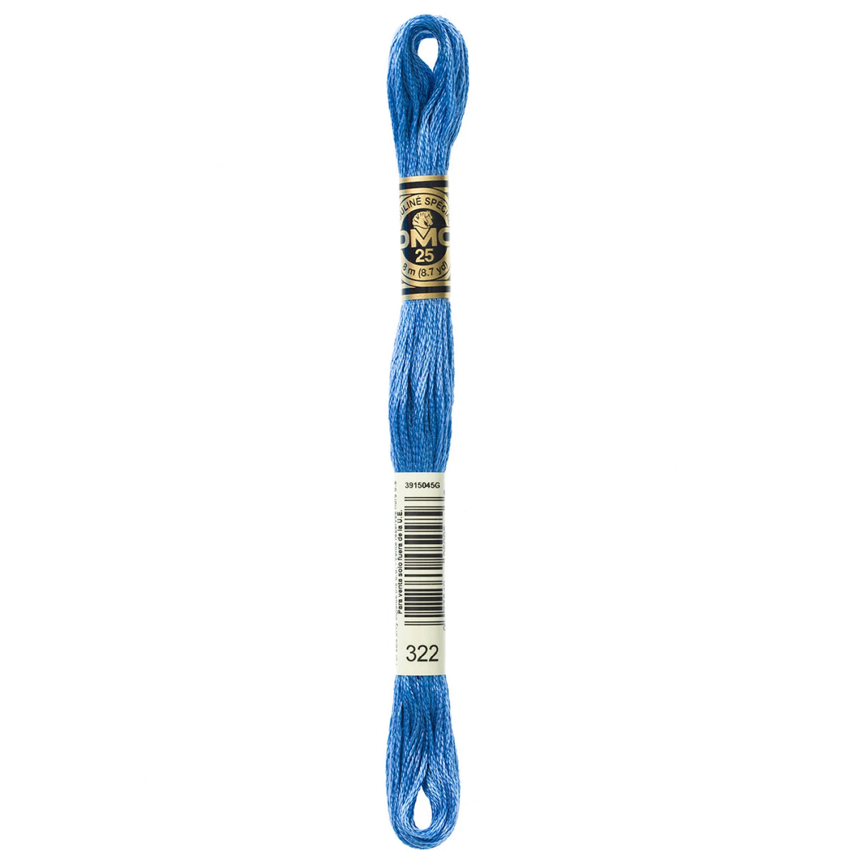 DMC 322 Dark Dark Baby Blue 6 Strand Embroidery Floss DMC #117UA-322