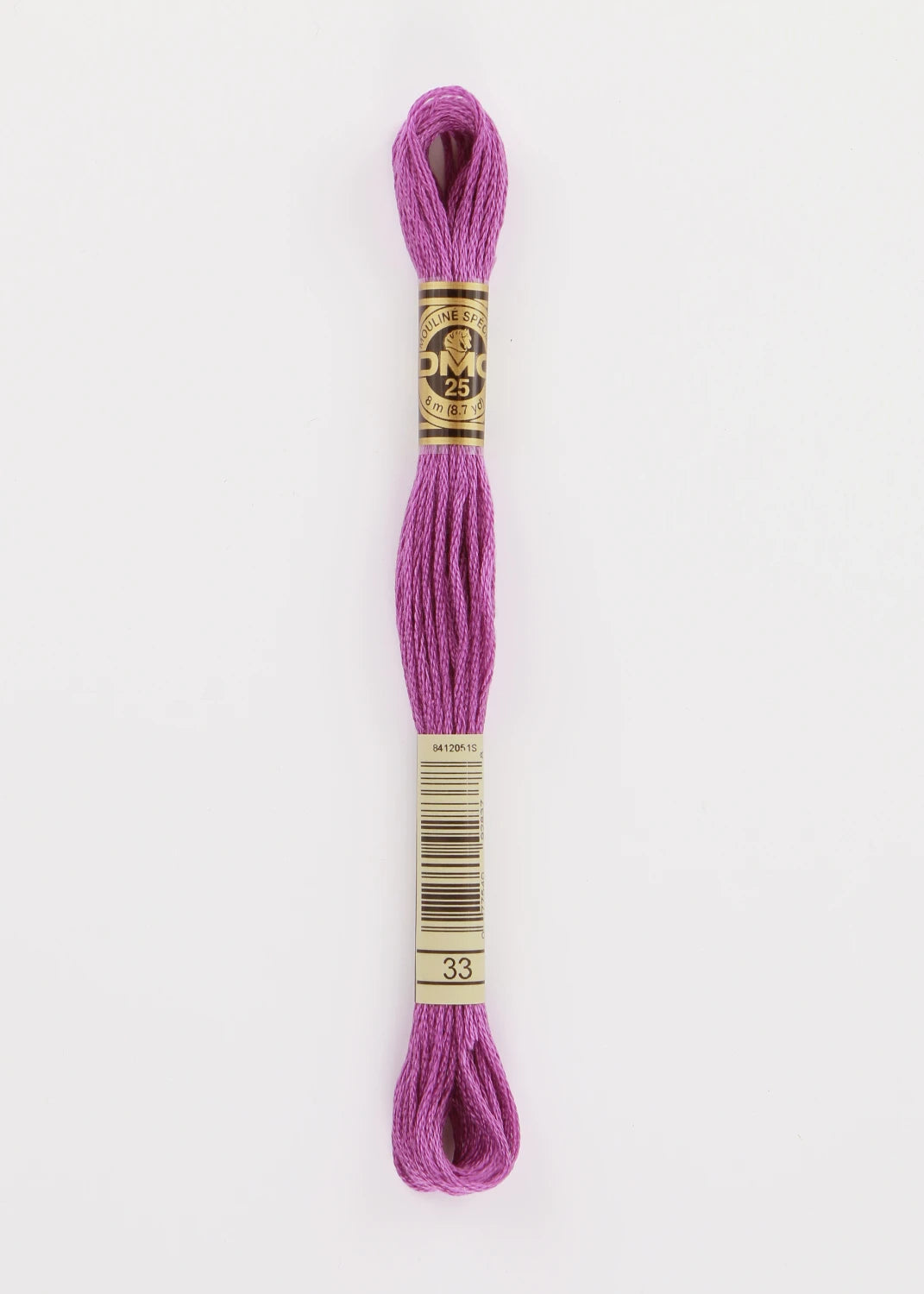 DMC 33 Fuchsia 6 Strand Embroidery Floss DMC #117UA-33