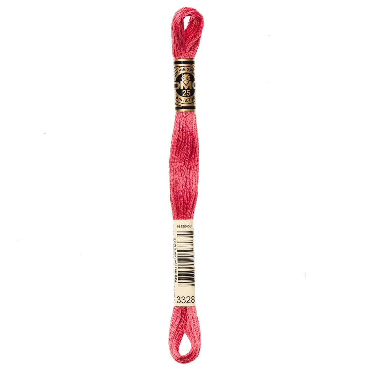 DMC 3328 Dark Salmon 6 Strand Embroidery Floss DMC #117UA-3328