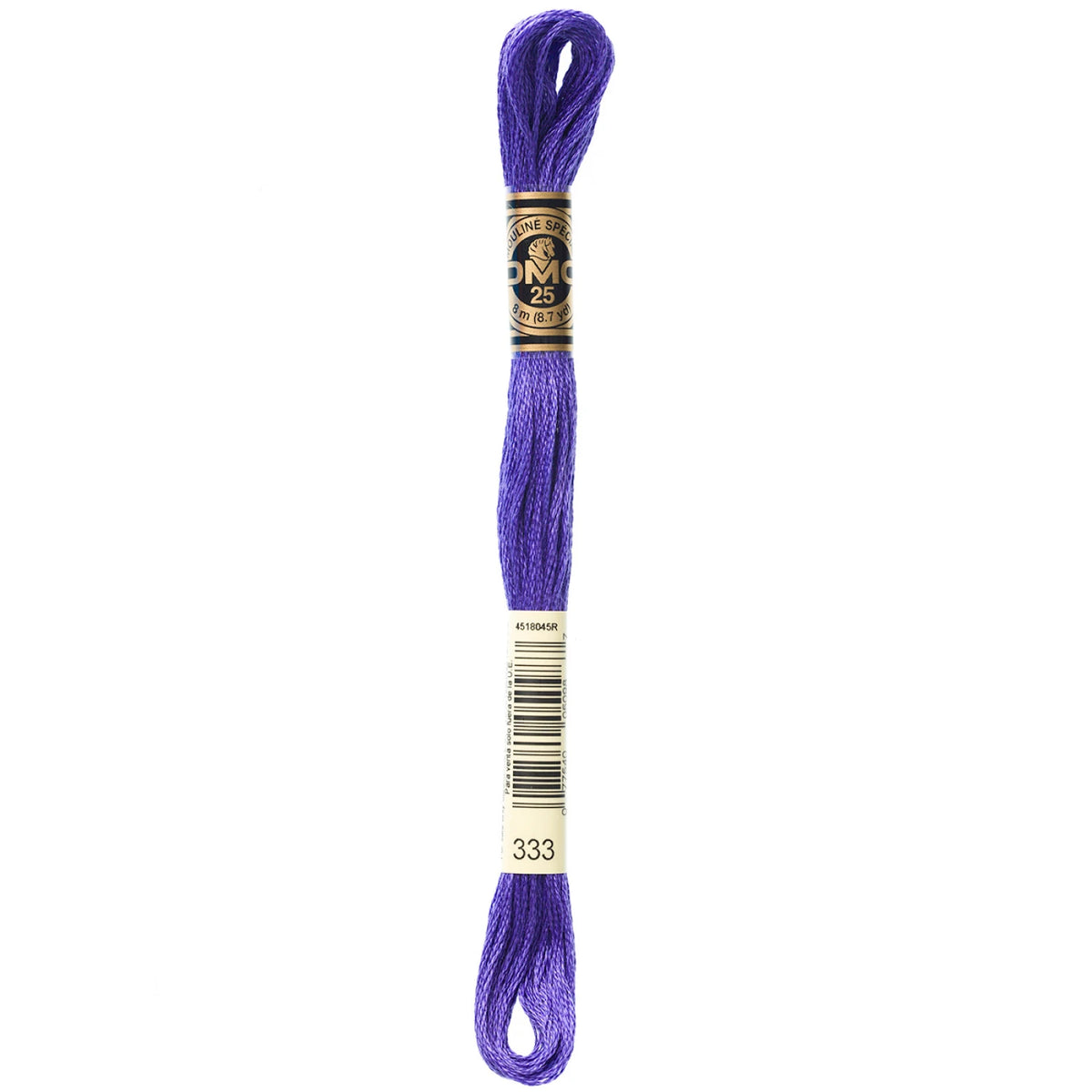 DMC 333 Very Dark Blue Violet 6 Strand Embroidery Floss DMC #117UA-333