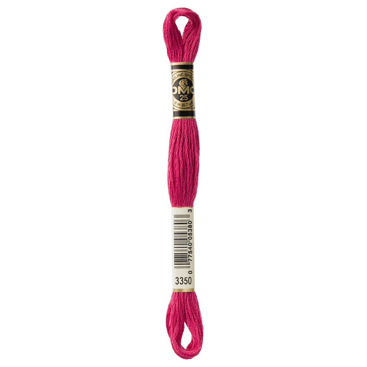 DMC 3350 Ultra Dark Dusty Rose 6 Strand Embroidery Floss DMC #117UA-3350