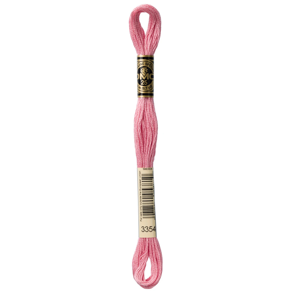 DMC 3354 Light Dusty Rose 6 Strand Embroidery Floss DMC #117UA-3354