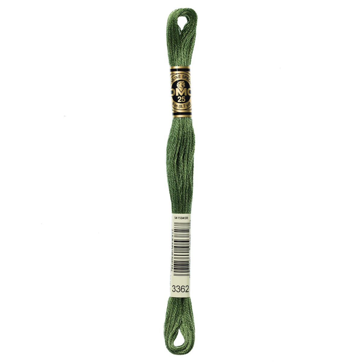 DMC 3362 Dark Pine Green 6 Strand Embroidery Floss DMC #117UA-3362