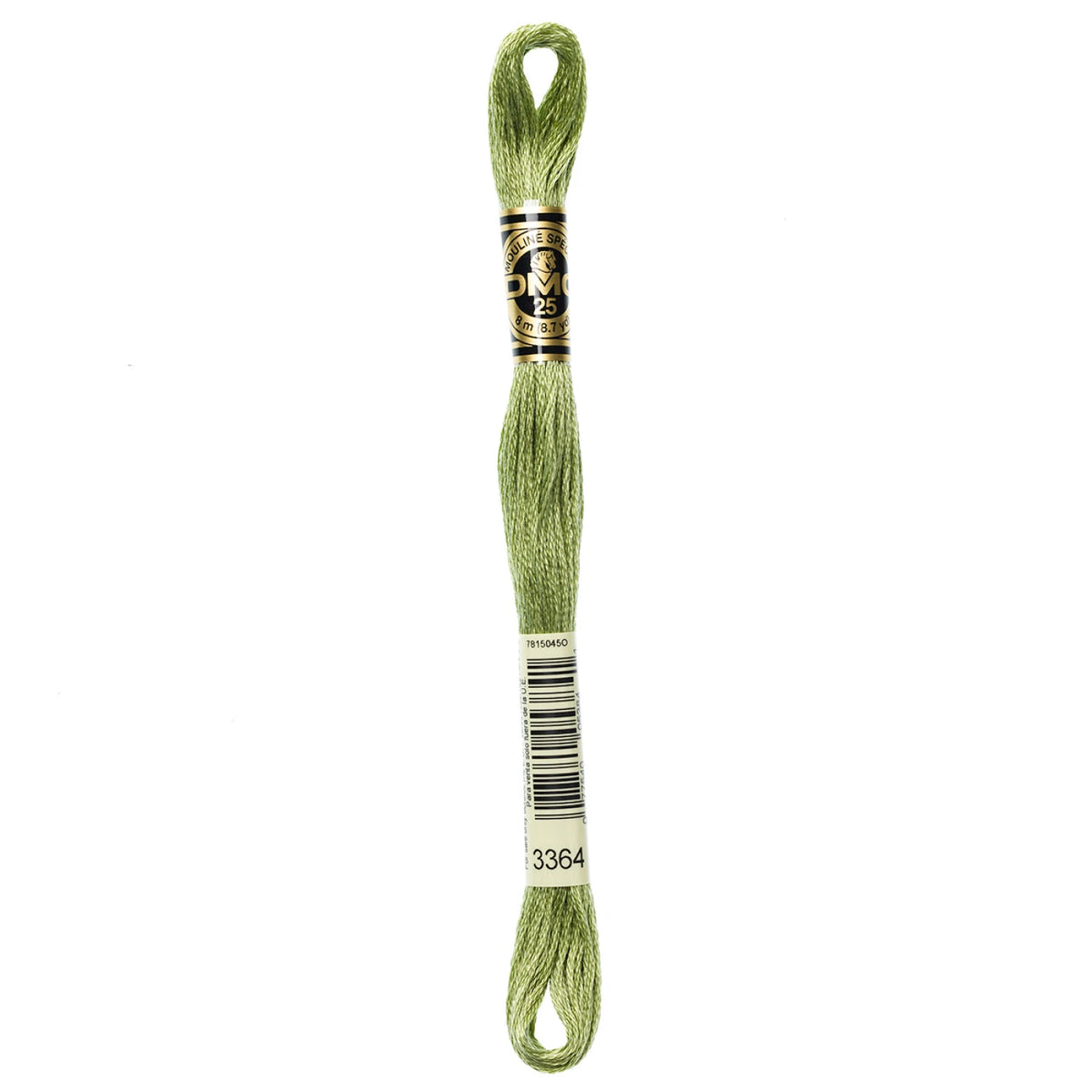 DMC 3364 Pine Green 6 Strand Embroidery Floss DMC #117UA-3364