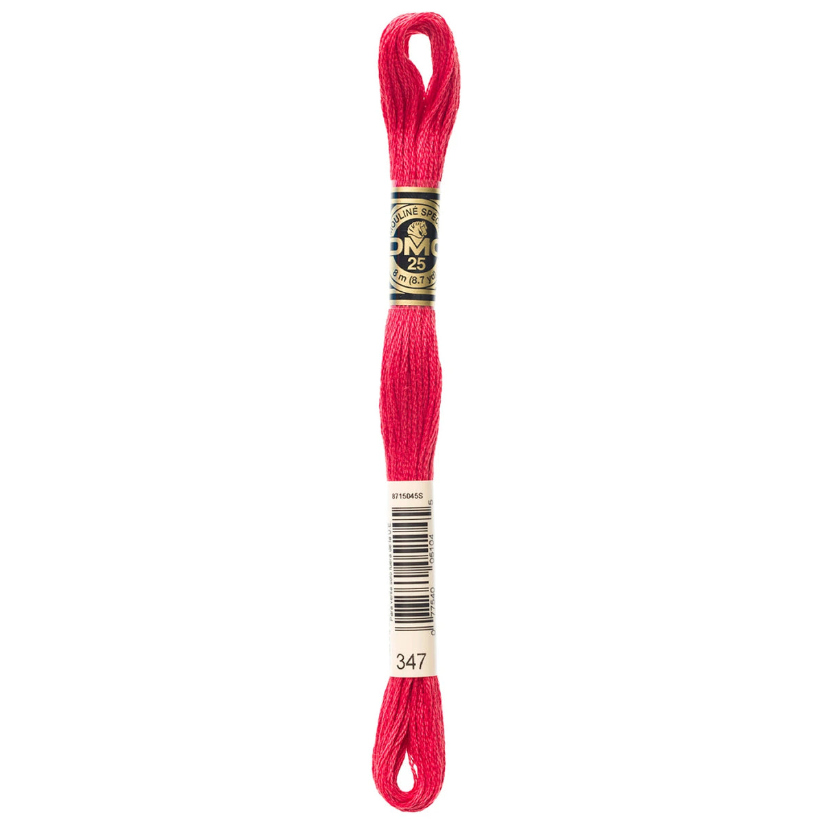 DMC 347 Very Dark Salmon 6 Strand Embroidery Floss DMC #117UA-347