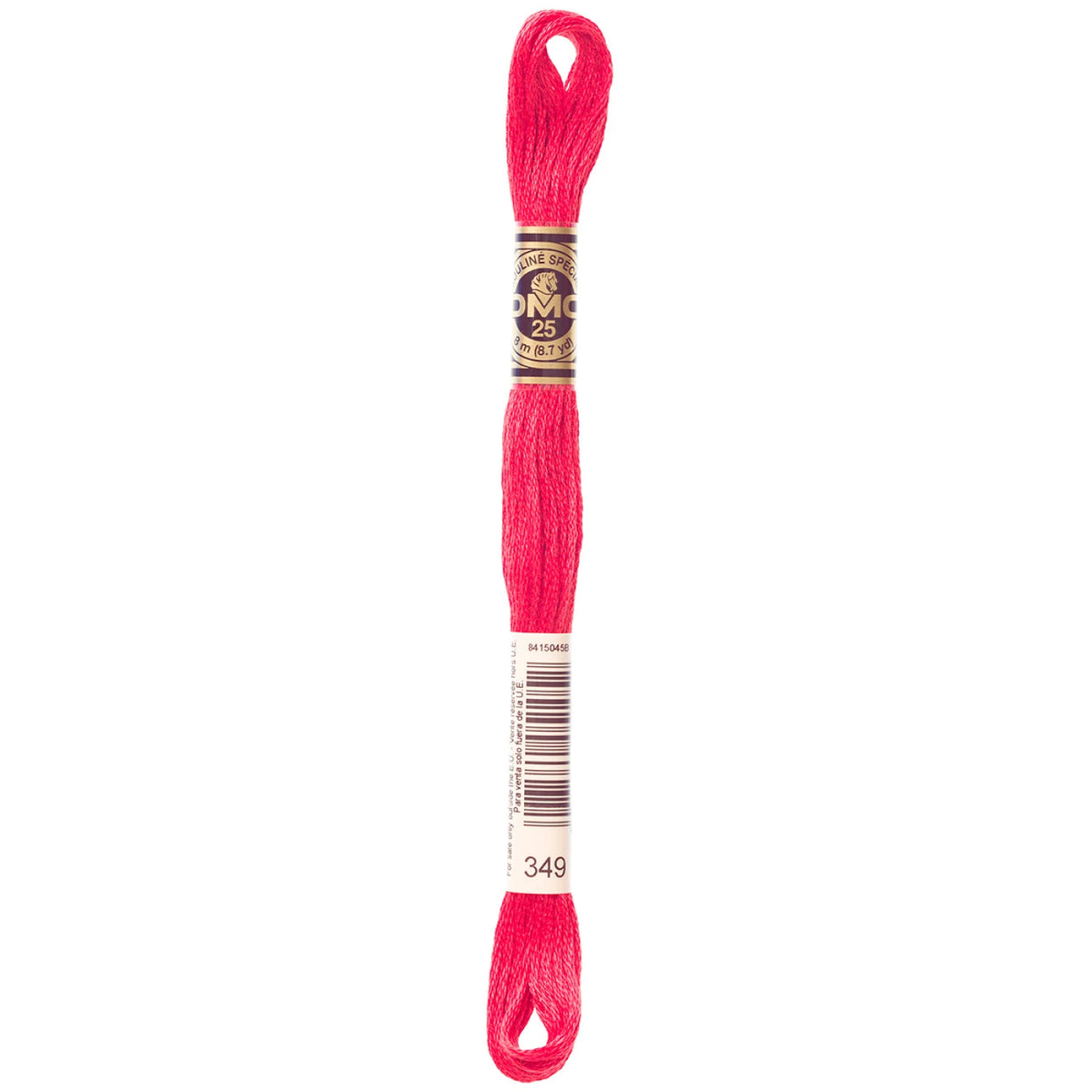 DMC 349 Dark Coral 6 Strand Embroidery Floss DMC #117UA-349