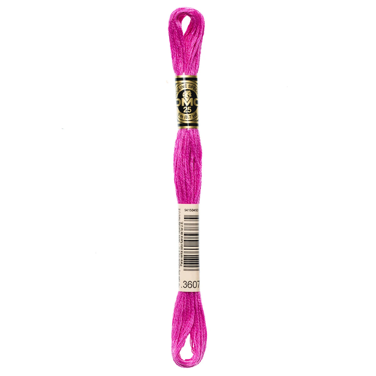 DMC 3607 Light Plum 6 Strand Embroidery Floss DMC #117UA-3607