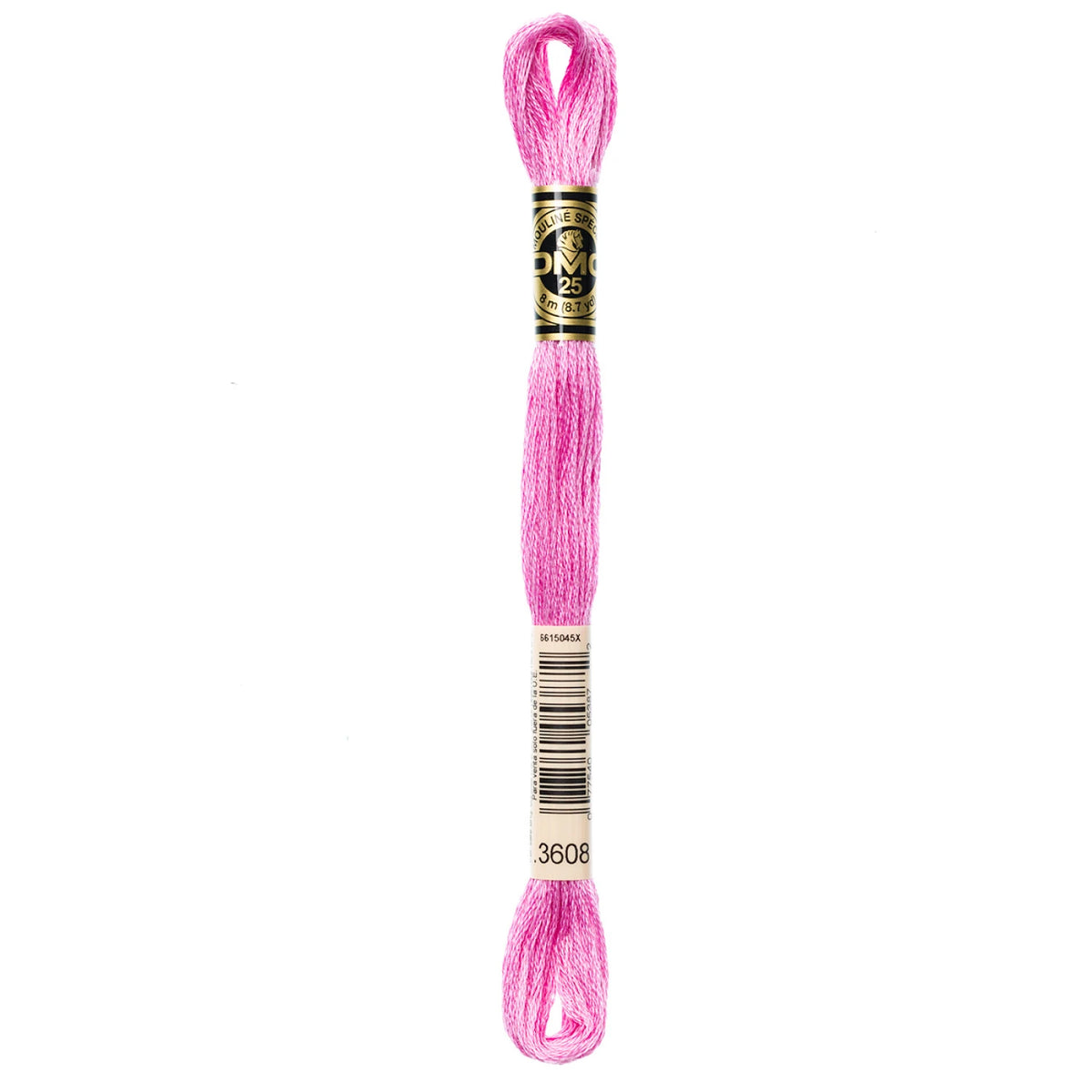 DMC 3608 Very Light Plum 6 Strand Embroidery Floss DMC #117UA-3608