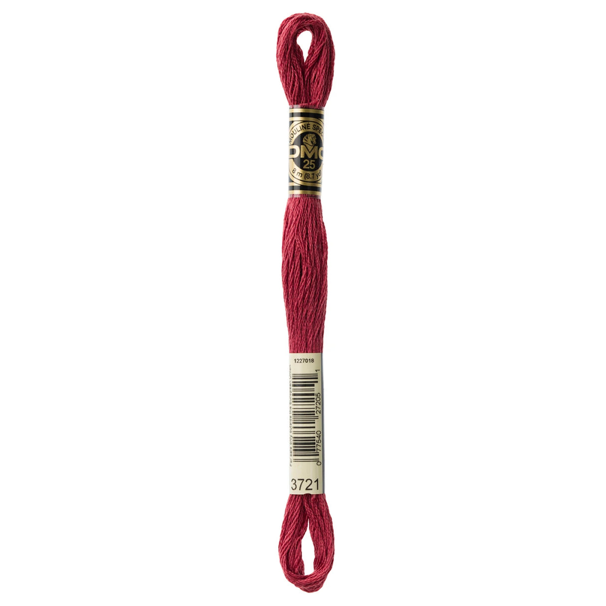DMC 3721 Dark Shell Pink 6 Strand Embroidery Floss DMC #117UA-3721