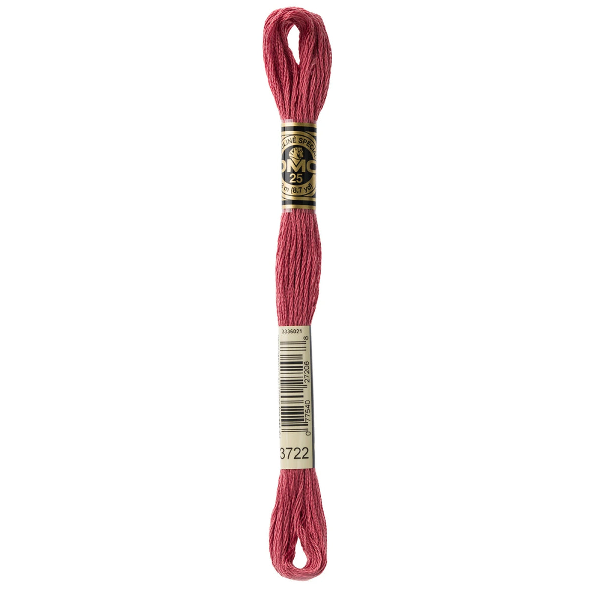 DMC 3722 Medium Shell Pink 6 Strand Embroidery Floss DMC #117UA-3722