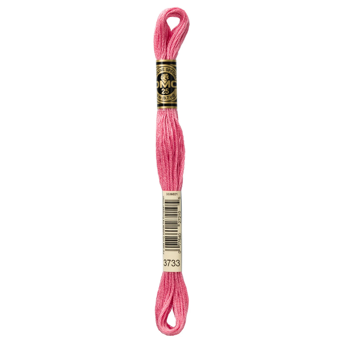 DMC 3733 Dusty Rose 6 Strand Embroidery Floss DMC #117UA-3733