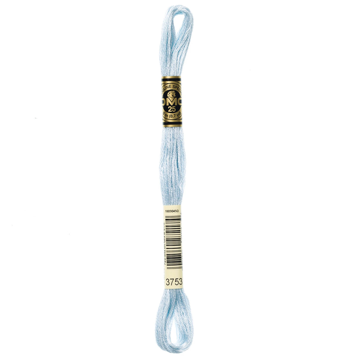 DMC 3753 Ultra Very Light Antique Blue 6 Strand Embroidery Floss DMC #117UA-3753