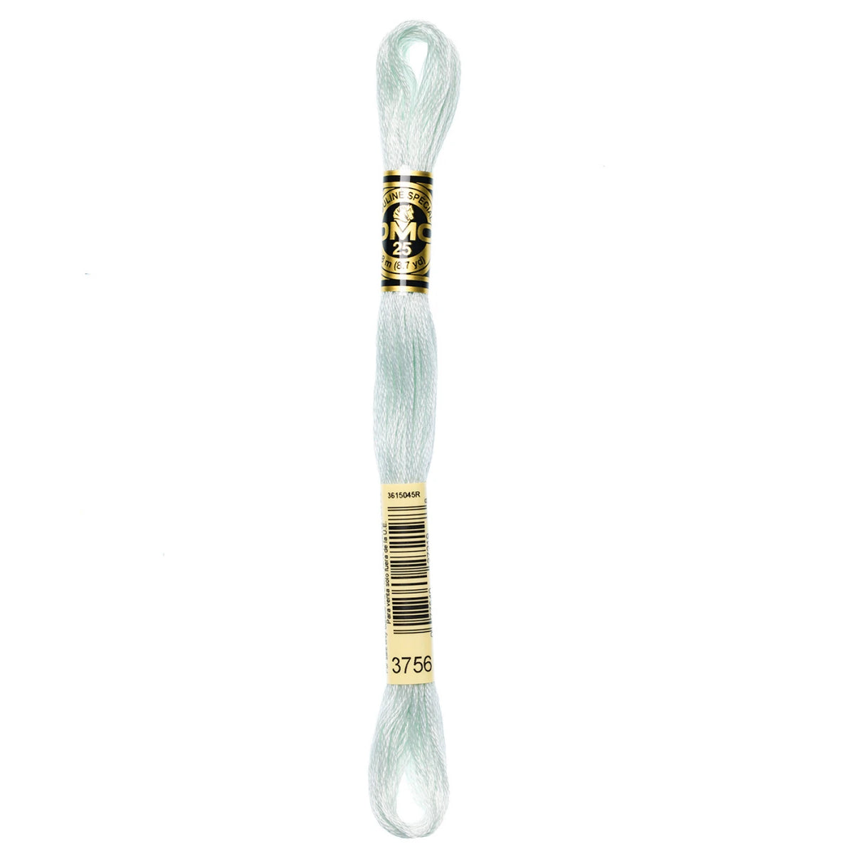 DMC 3756 Baby Blue 6 Strand Embroidery Floss DMC #117UA-3756