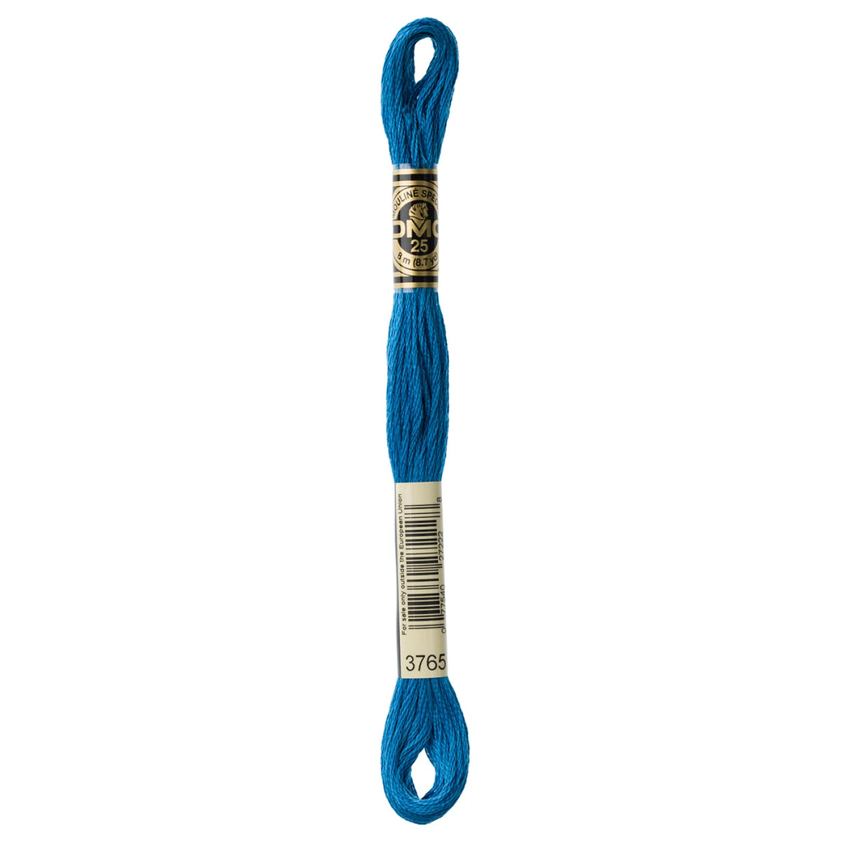 DMC 3765 Very Dark Peacock Blue 6 Strand Embroidery Floss DMC #117UA-3765