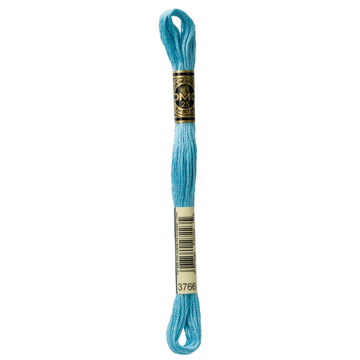 DMC 3766 Light Peacock Blue 6 Strand Embroidery Floss DMC #117UA-3766